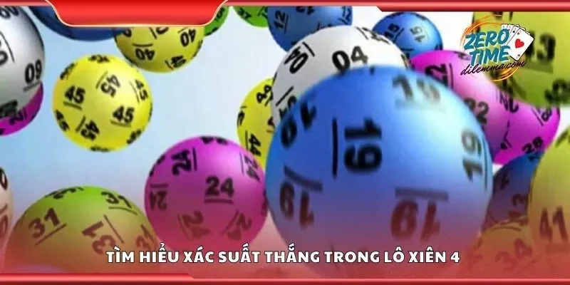 Tìm hiểu xác suất thắng trong lô xiên 4