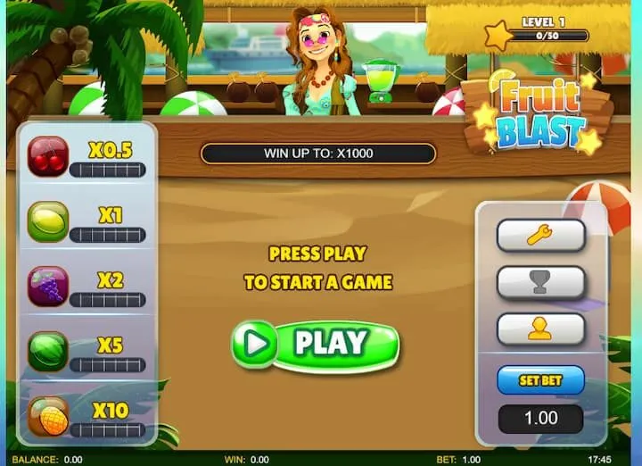 Một số chú ý trong cách chơi game Fruit Blast