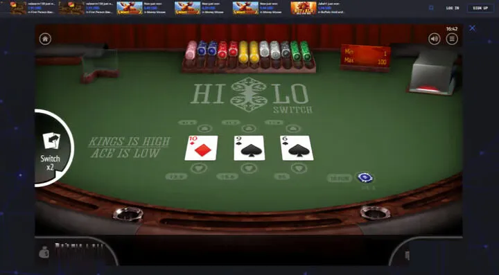 Giới thiệu về trò chơi Hi-Lo Card Game